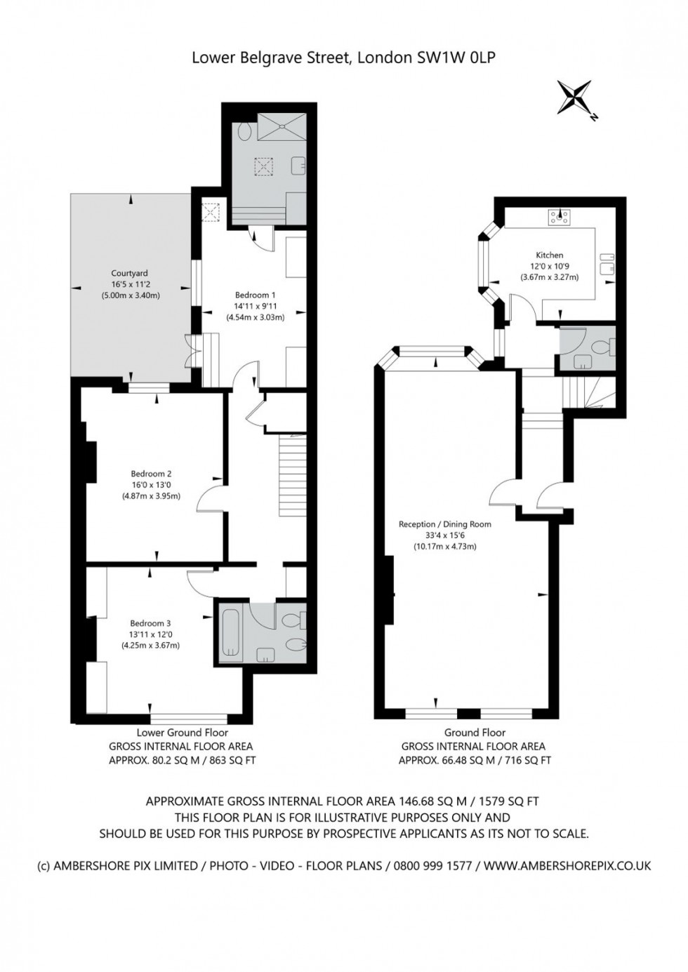 Floorplan for Belgravia, London