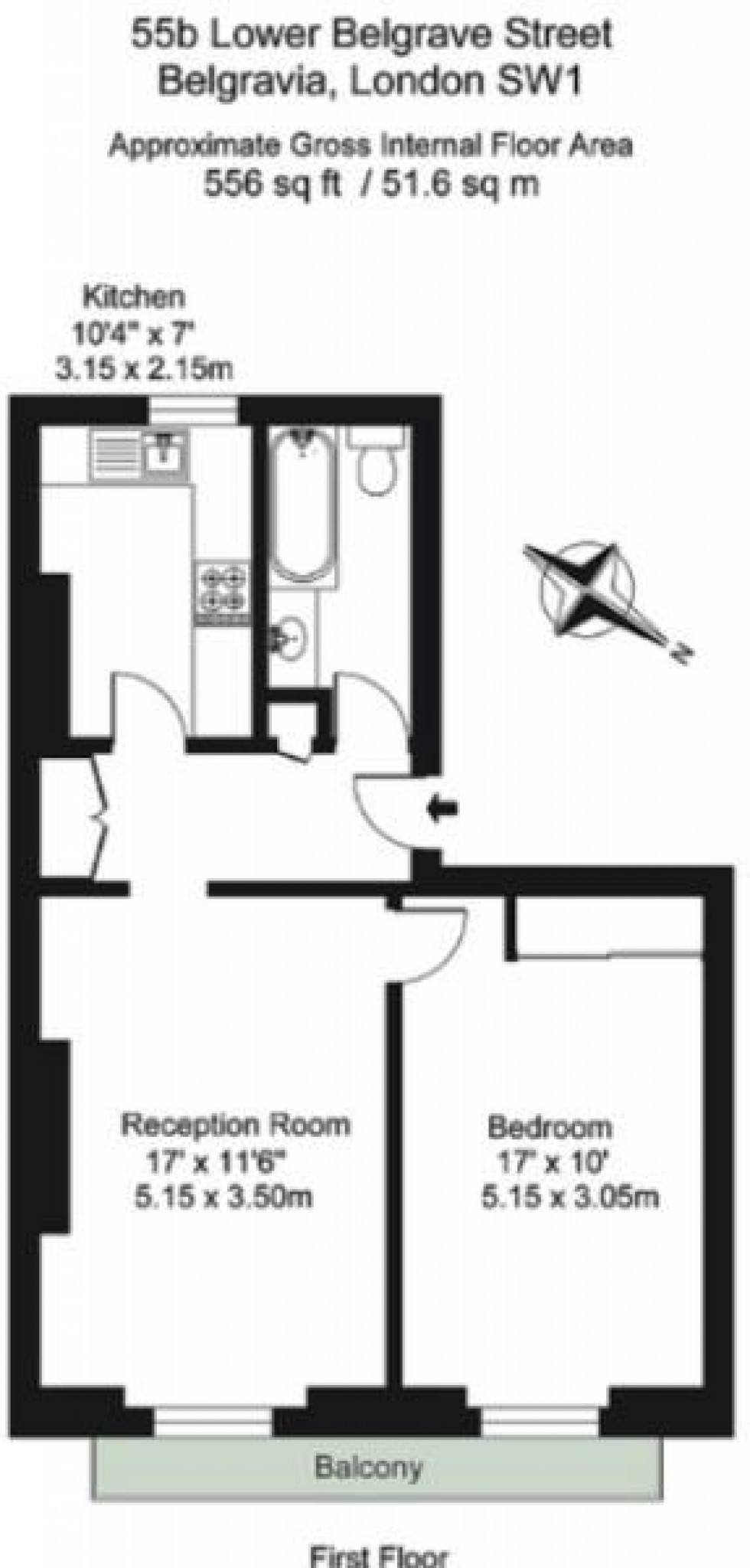 Floorplan for Belgravia, London