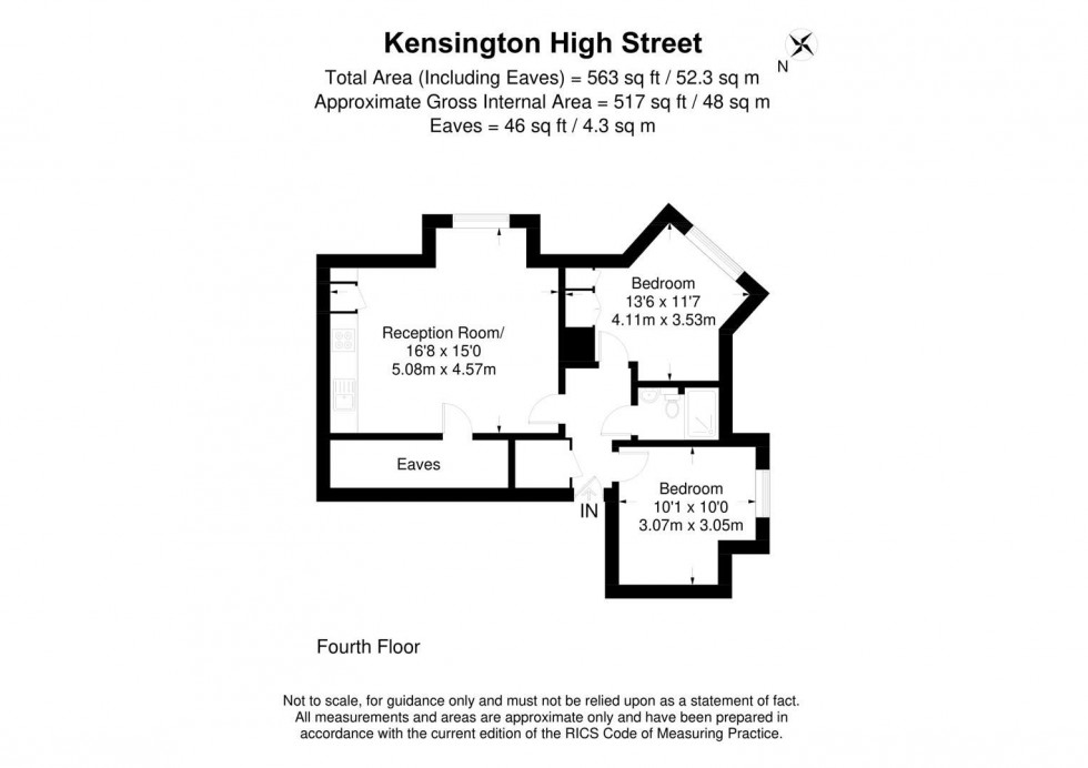 Floorplan for Kensington, London