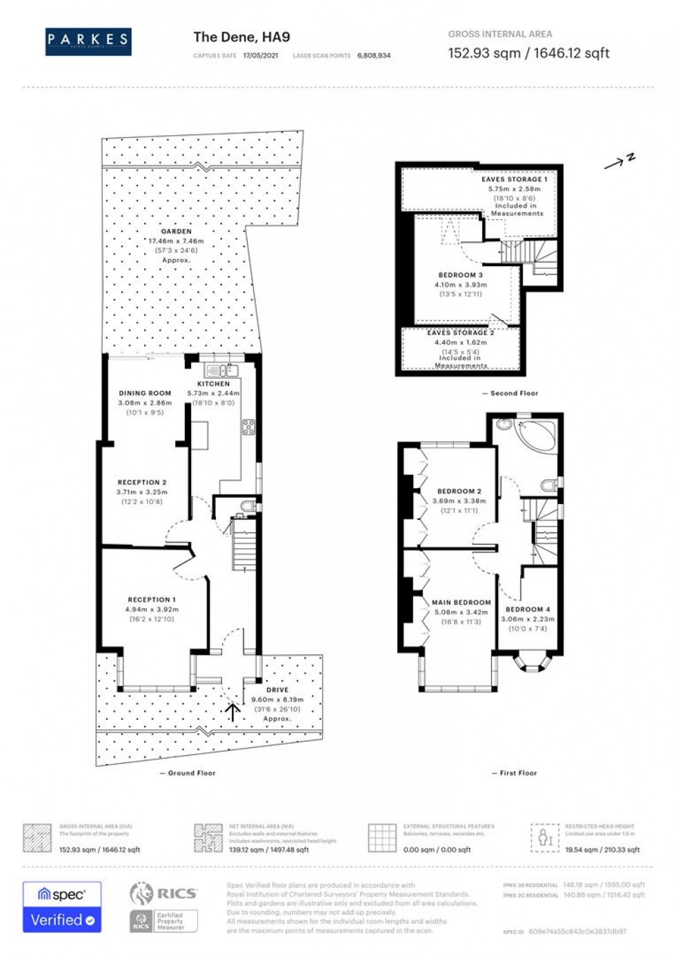 Floorplan for Wembley, Middlesex