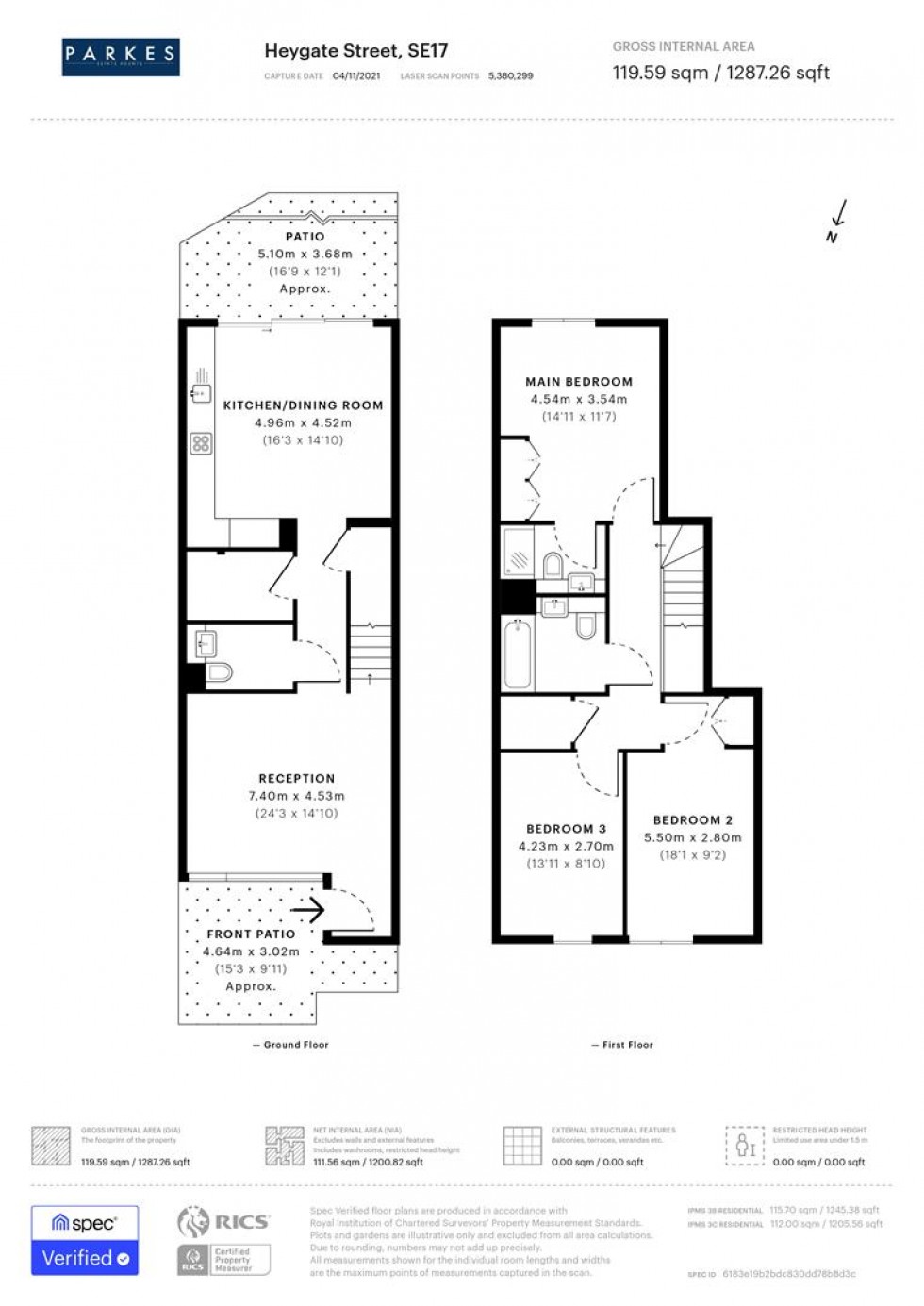 Floorplan for London