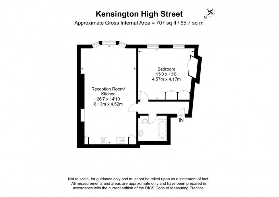 Floorplan for Kensington, London