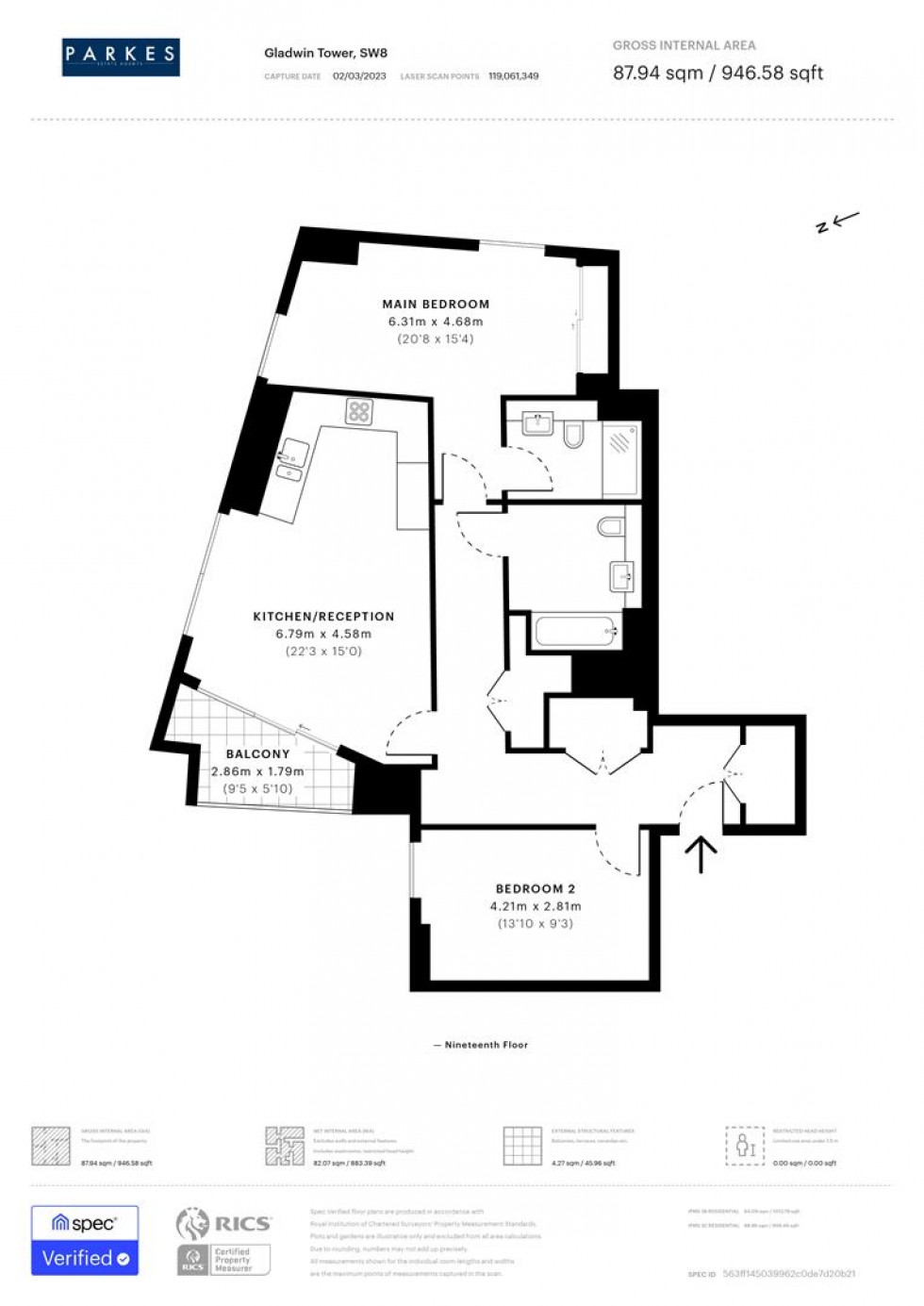 Floorplan for London