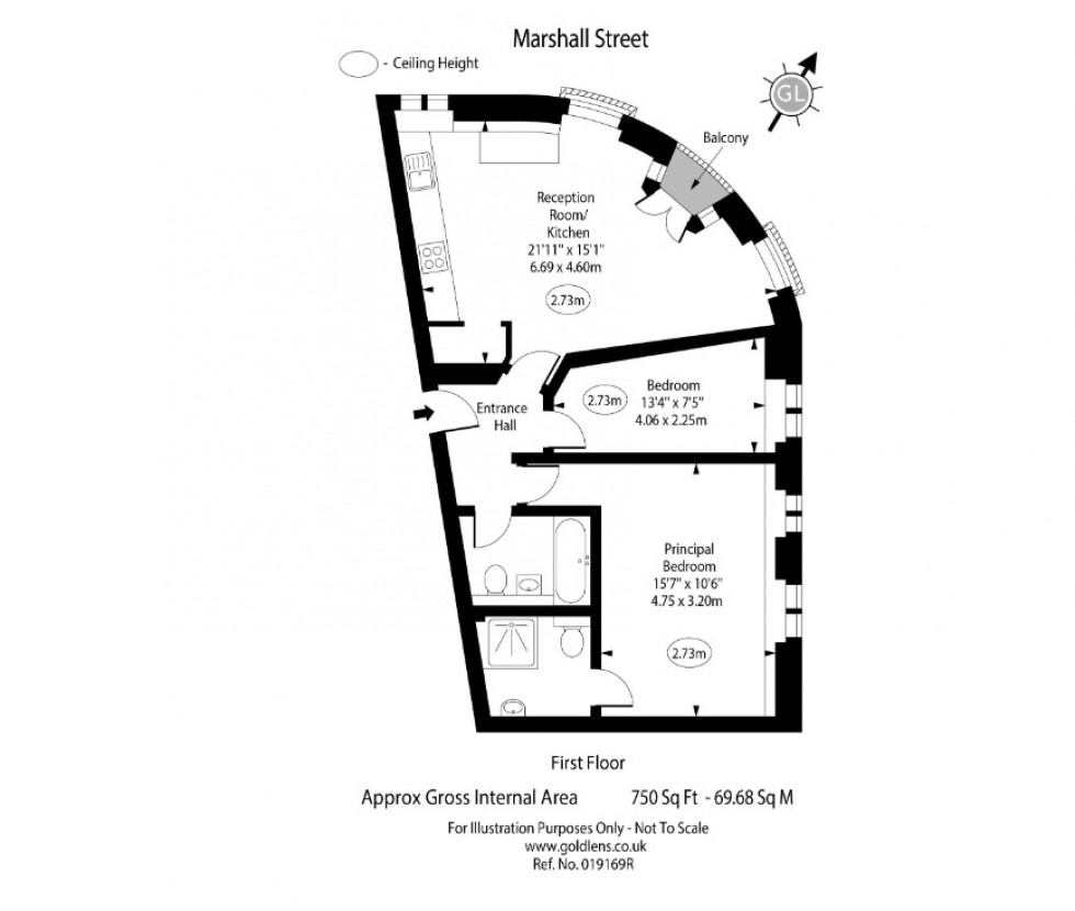 Floorplan for London