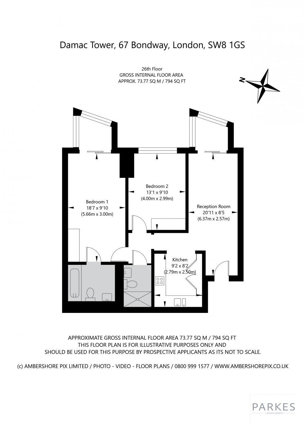 Floorplan for London
