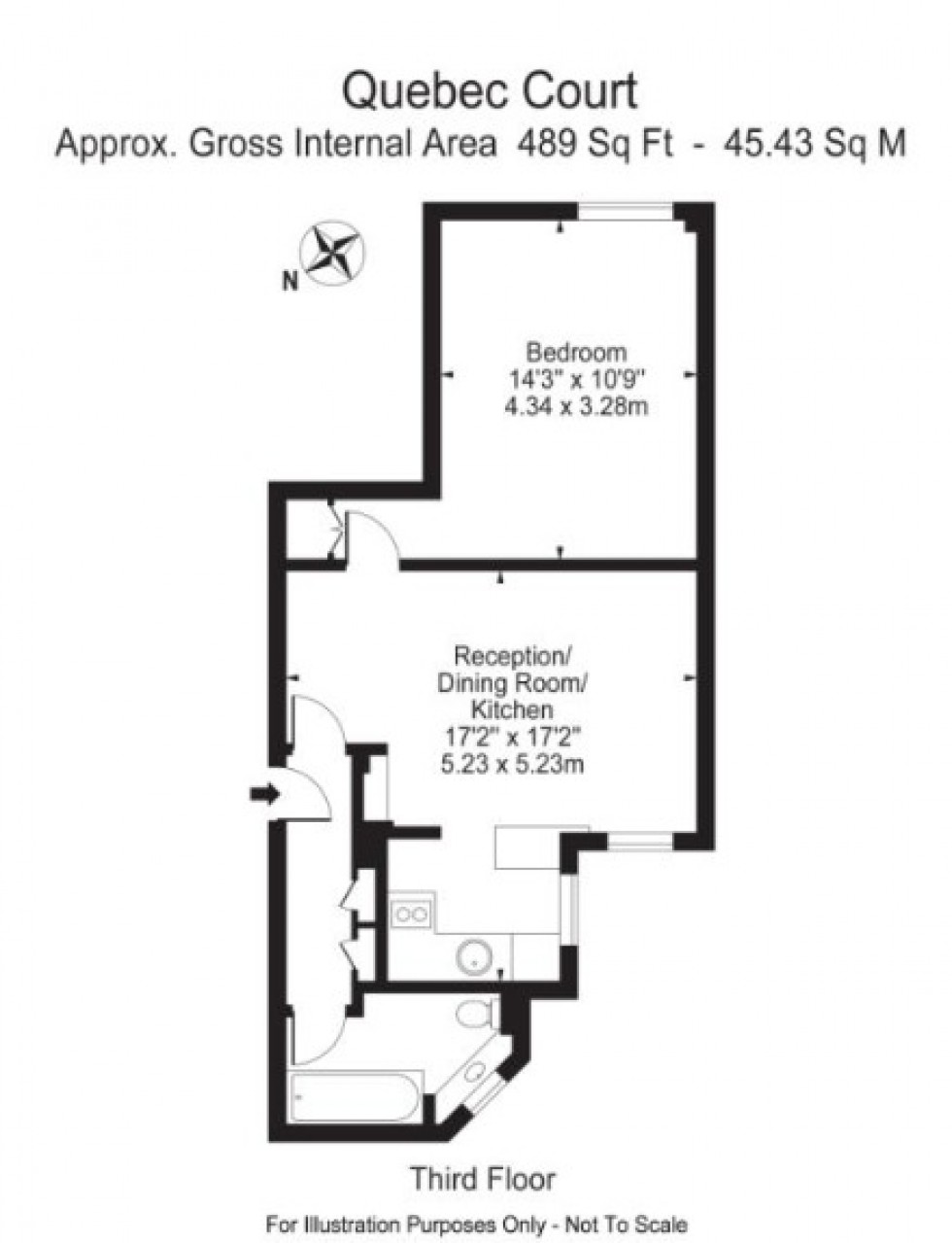 Floorplan for Seymour Street, London