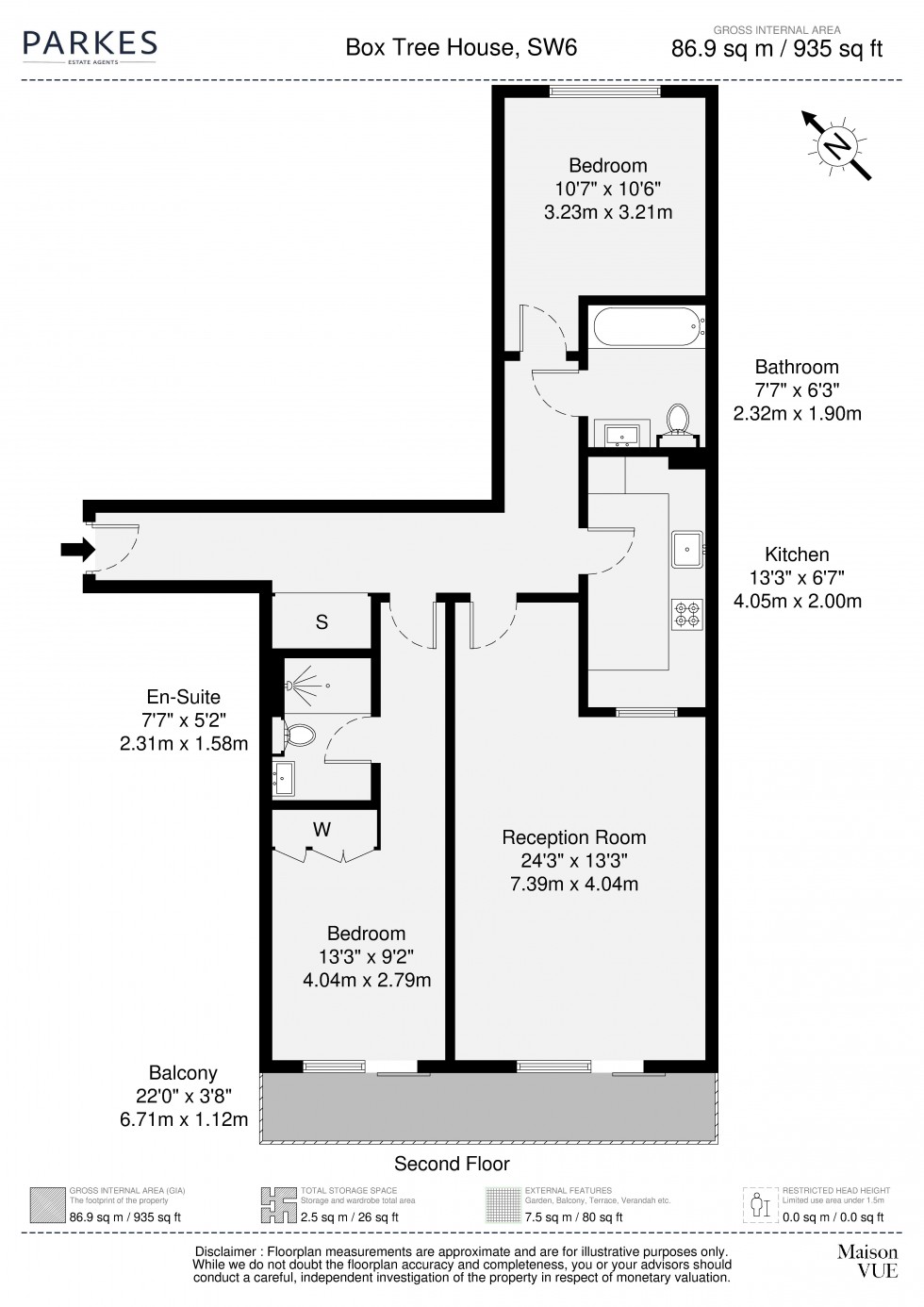 Floorplan for London