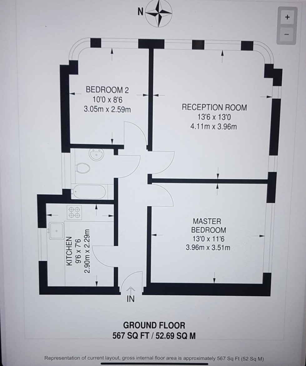 Floorplan for London