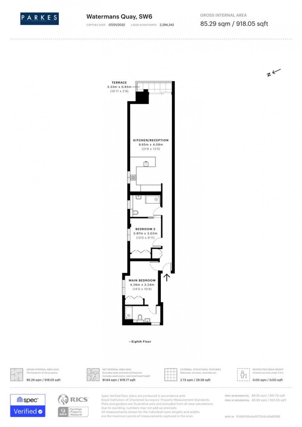 Floorplan for London