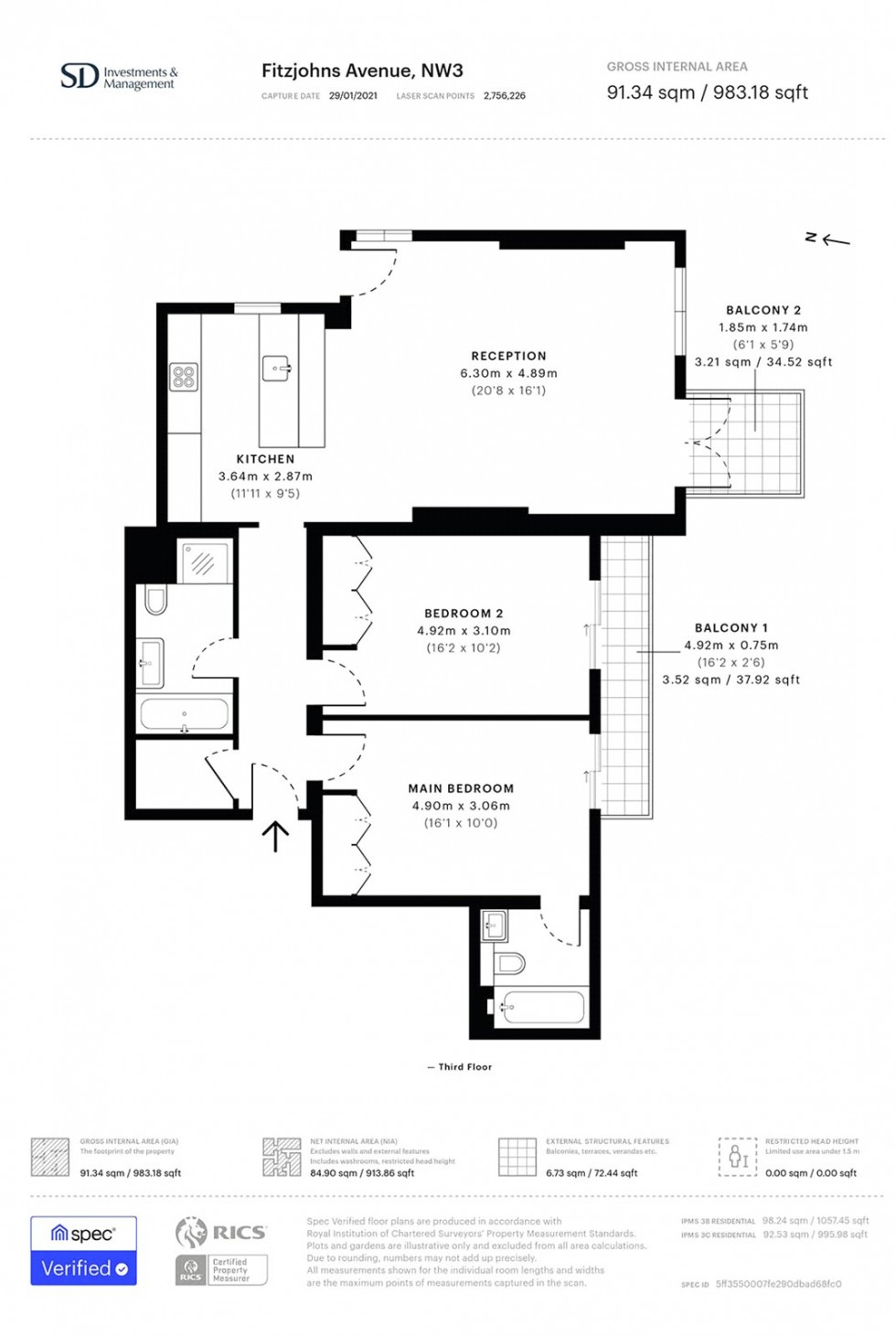 Floorplan for London