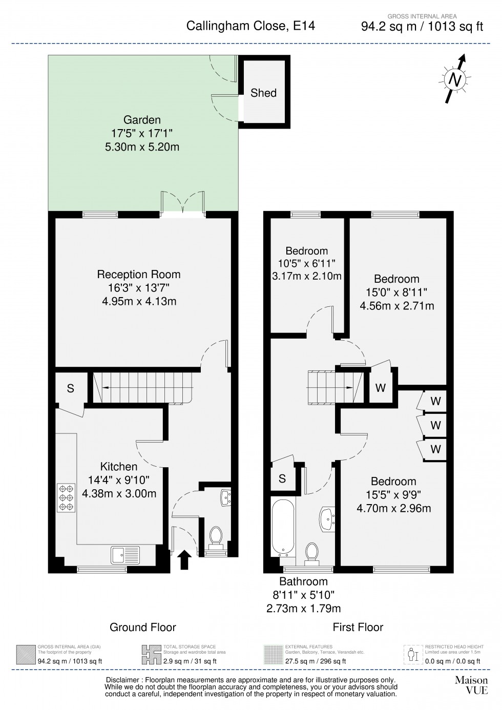 Floorplan for London