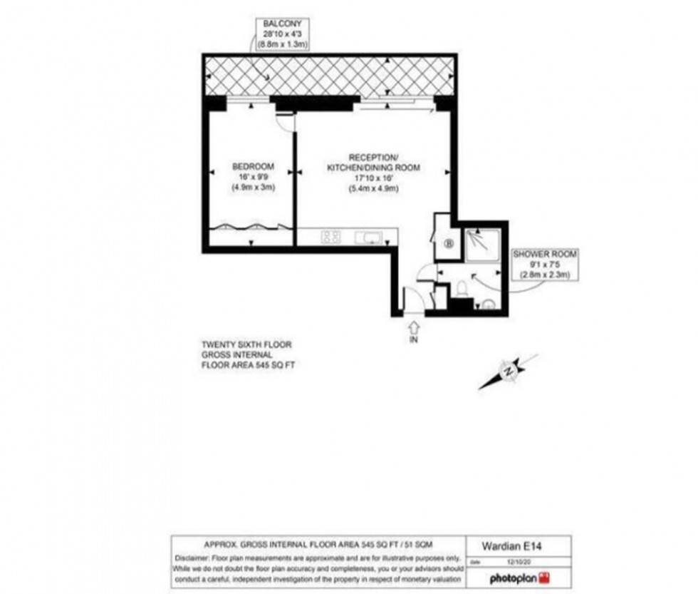Floorplan for London
