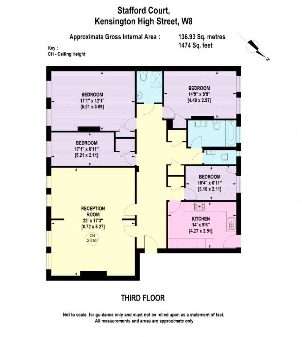 Floorplan for Kensington High Street, London