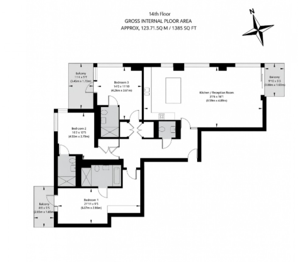 Floorplan for London